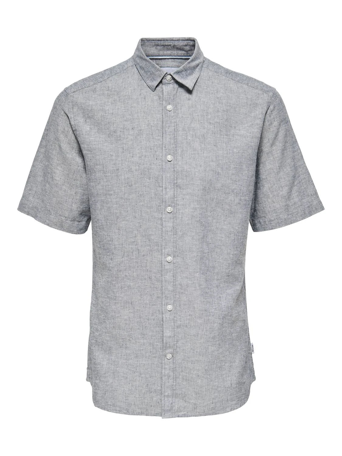 Only & Sons Caiden ss solid linen shirt