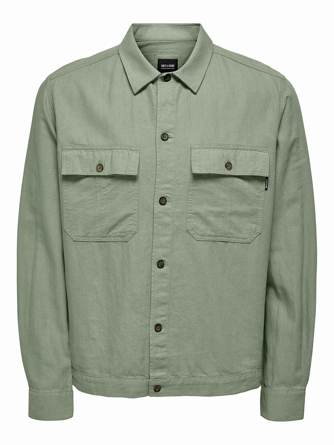 Only & Sons Kennet ls linen overshirt