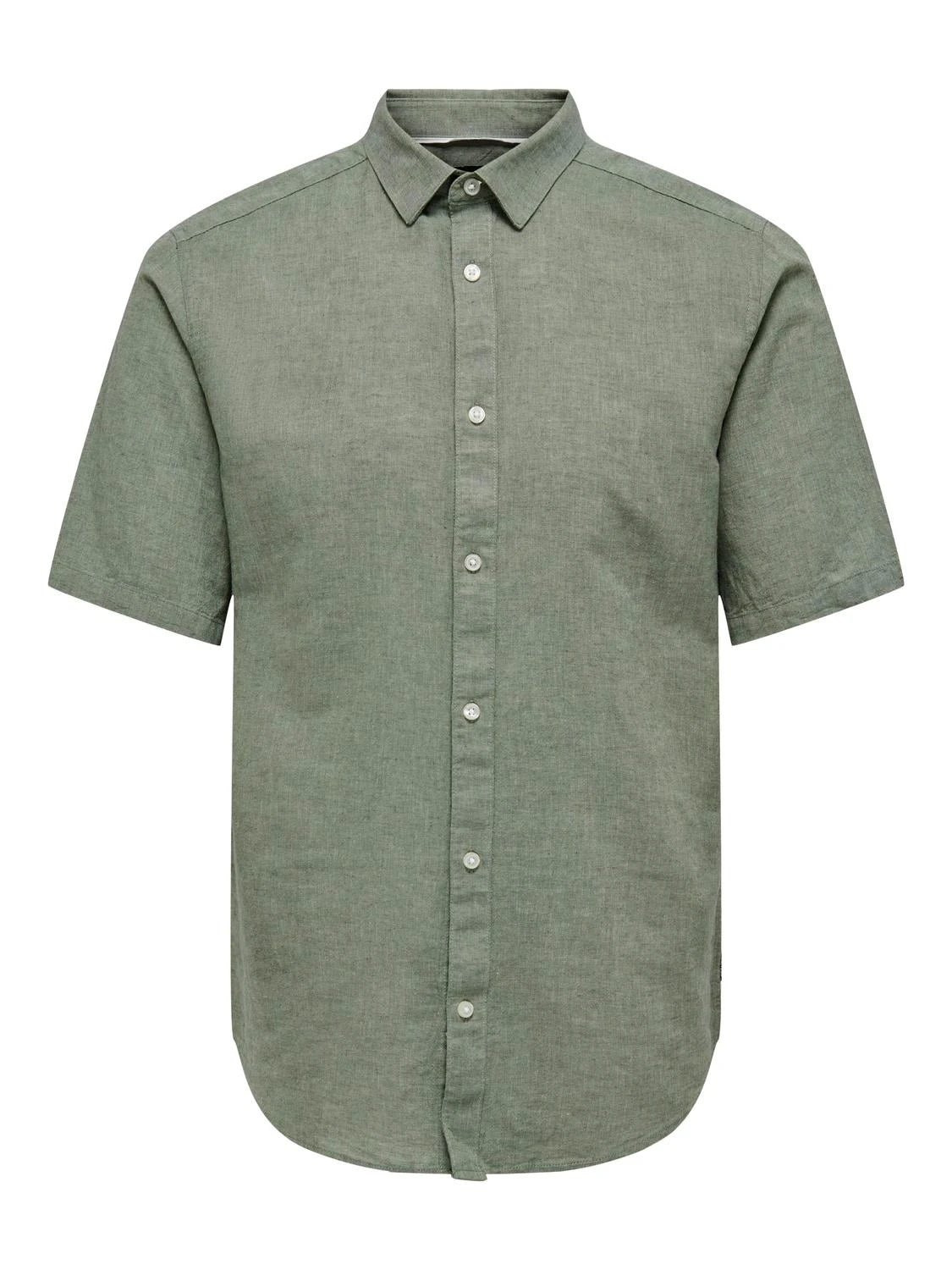 Only & Sons Caiden ss solid linen shirt